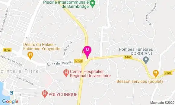 Localisation Dr Jocelyn Celerien