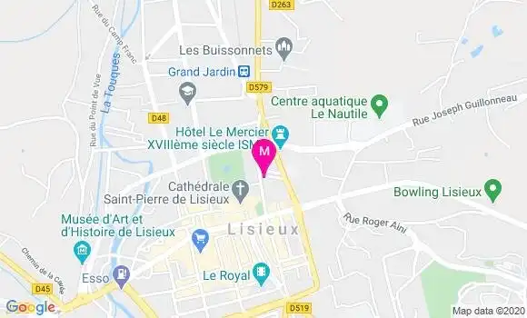 Localisation Dr Alice Lozier Fornier