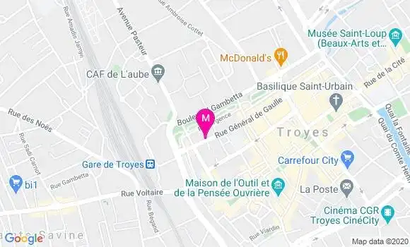 Localisation Dr Jean Claude Karp