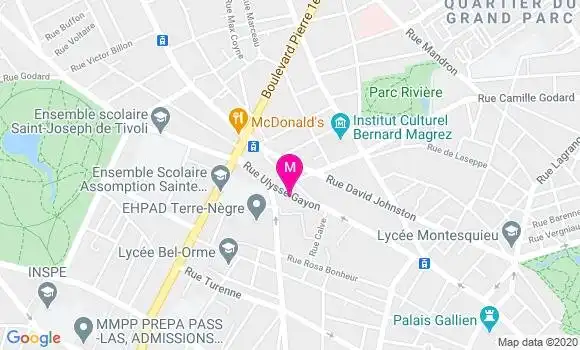 Localisation Dr Camille Dupin