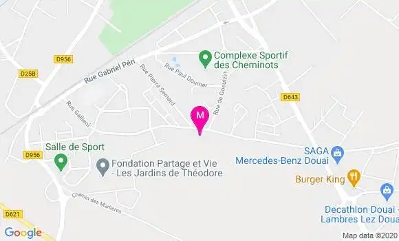 Localisation Dr Richard Deffrennes