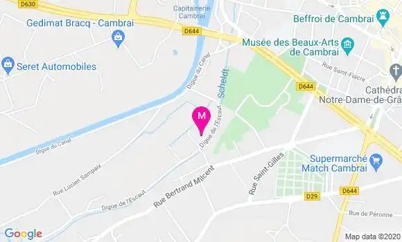 Localisation Dr Christophe Montagne