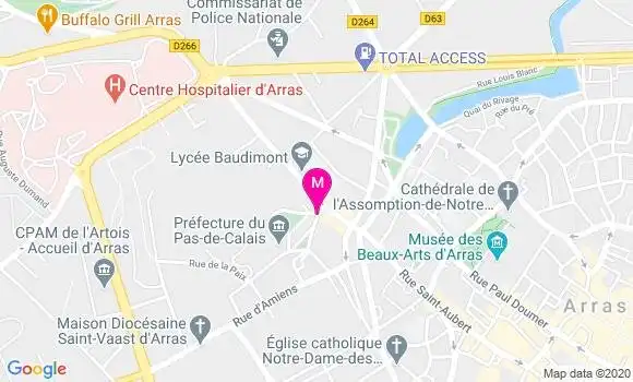 Localisation Dr Jean Pierre Bizard
