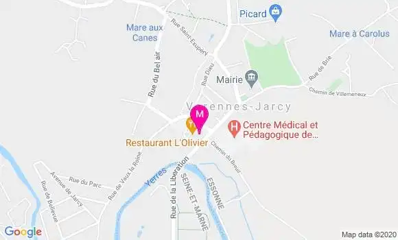 Localisation Dr Isabelle Cahen Regnault