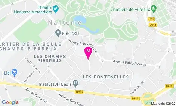 Localisation Dr Annie Ferace