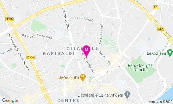 Localisation Dr Olivier Hagry