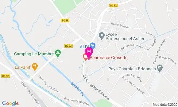 Localisation Dr Philippe Bonnot