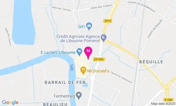 Localisation Dr Emmanuelle Rondeleux