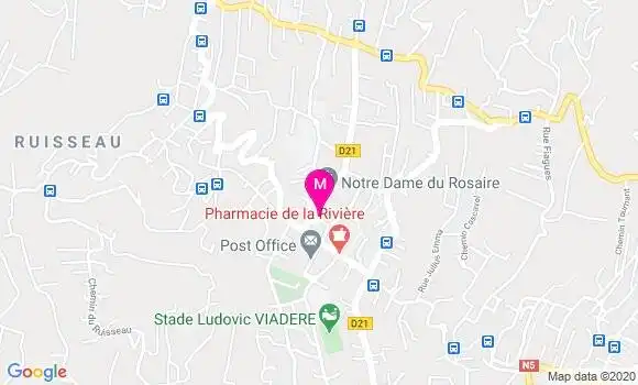 Localisation Dr Line Riquel