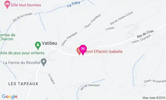 Localisation Dr Isabelle Revol Effantin