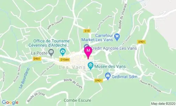 Localisation Dr Anne Sophie Basch