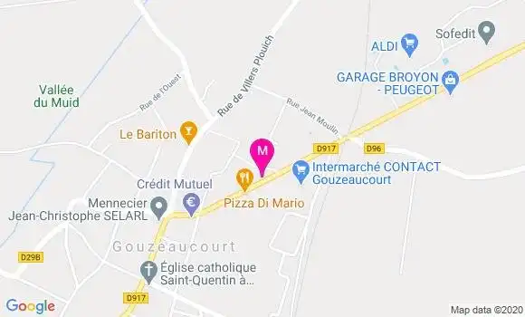 Localisation Dr Yannick Caremelle