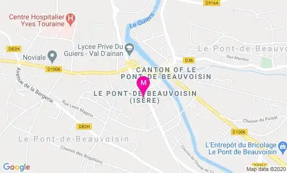 Localisation Dr Jacques Campos