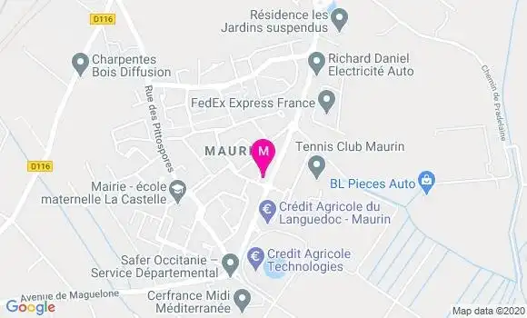 Localisation Dr Eric Andrieu