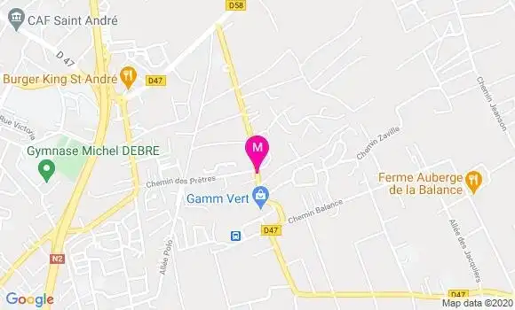 Localisation Dr Anielle Claude Rabezakarison