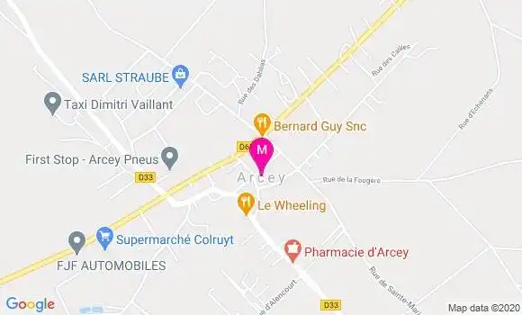 Localisation Dr Sylvie Grandjean Zenner