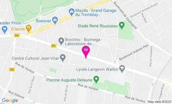 Localisation Dr Martine Herschkorn Allouche