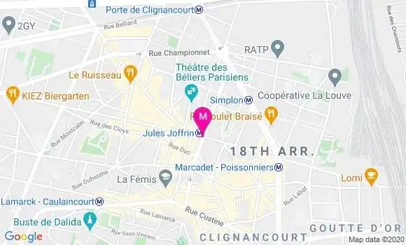 Localisation Dr Nathalie Varene