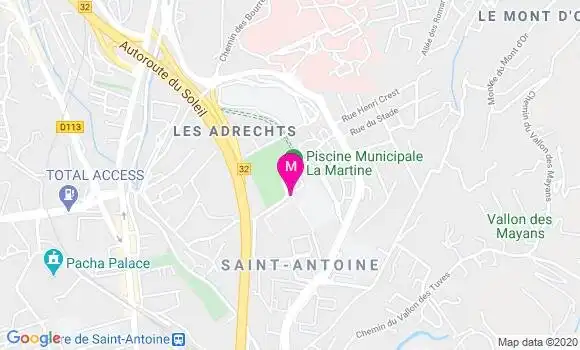 Localisation Dr Gilles Marcellin