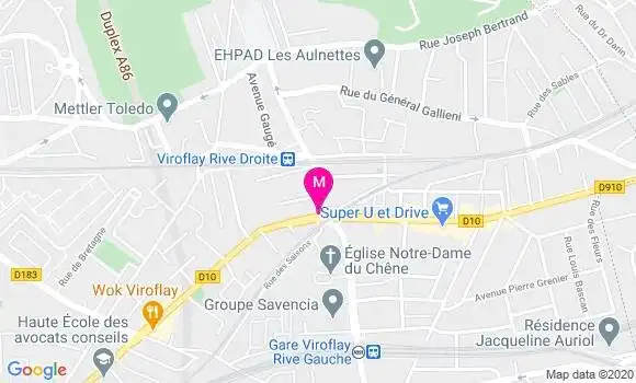 Localisation Dr Claude Paolantoni