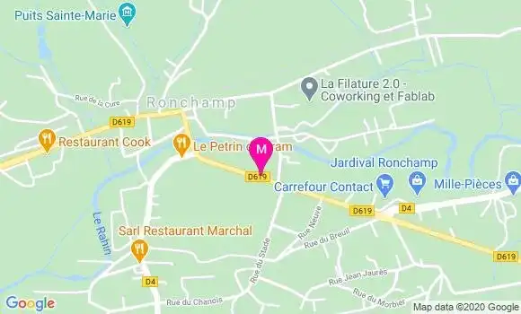 Localisation Dr Jean Marc Brilland