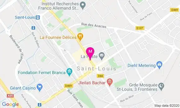 Localisation Dr Antoine Wuillermin