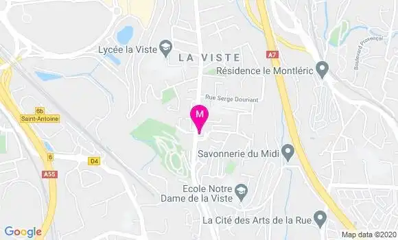 Localisation Dr Catherine Brue