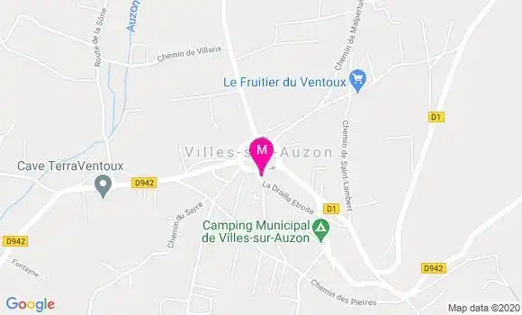 Localisation Dr Michel Nadra