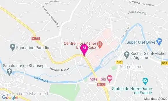 Localisation Dr Guy Lescure