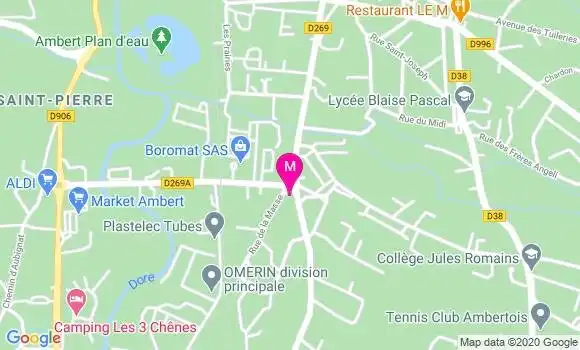 Localisation Dr Patrick Seulin