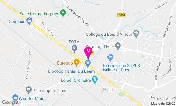 Localisation Dr Raquel Carceller Beltran