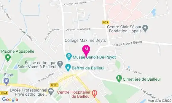 Localisation Dr Franck Denimal