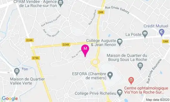 Localisation Dr Jean Louis Savigny
