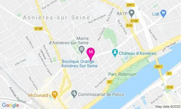 Localisation Dr Patricia Bourdon