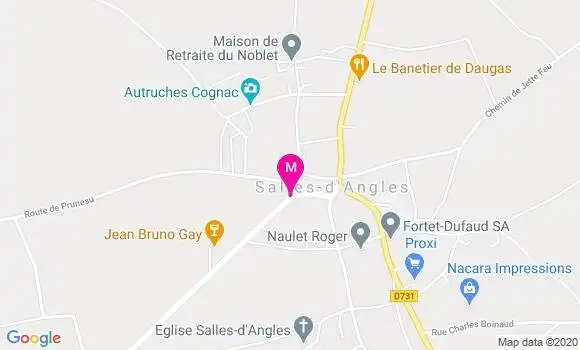 Localisation Dr Sylvie Brunet Jacoupy