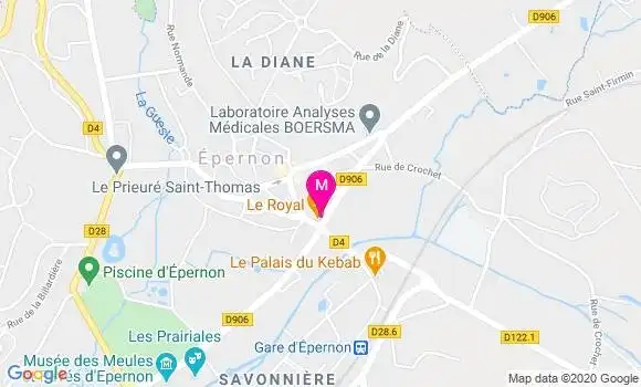Localisation Dr Delphine Julien Labruyère