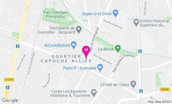 Localisation Dr Franck Vitetta