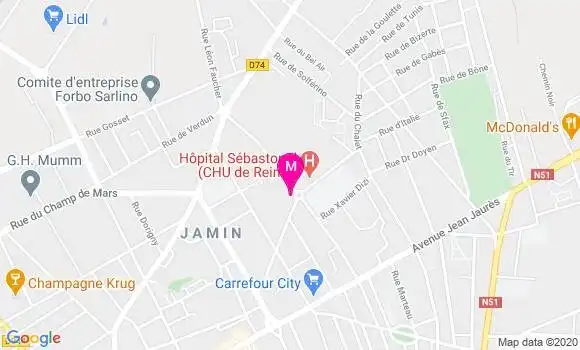 Localisation Dr Astrid Loiselet
