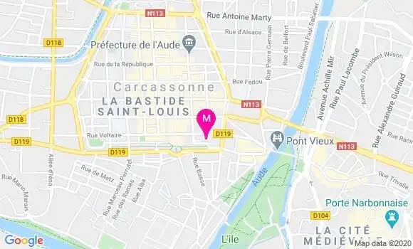 Localisation Dr Catherine Mons