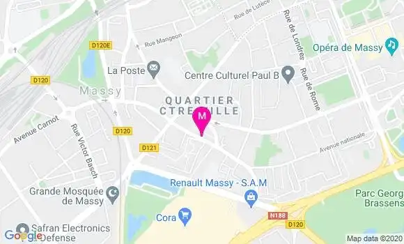 Localisation Dr Laurent Corchia