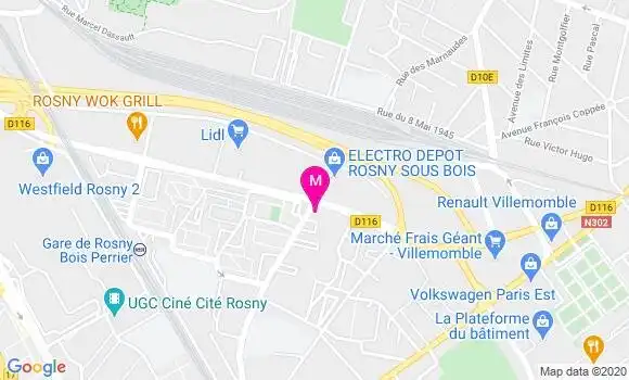 Localisation Dr Philippe Zuili