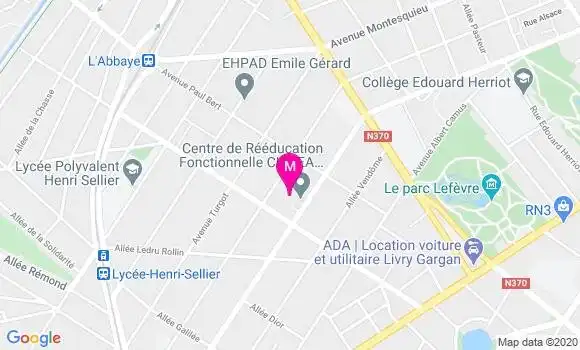 Localisation Dr Jean Cahen