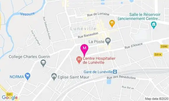 Localisation Dr Pierre Courbey