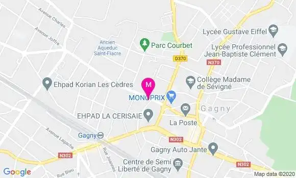 Localisation Dr Marion Dehlinger Paul