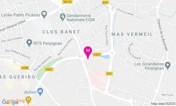 Localisation Dr Philippe Devaux