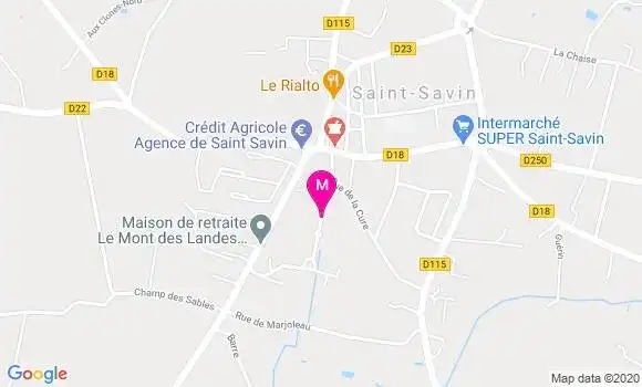 Localisation Dr Paule Cazaufranc Goursaud