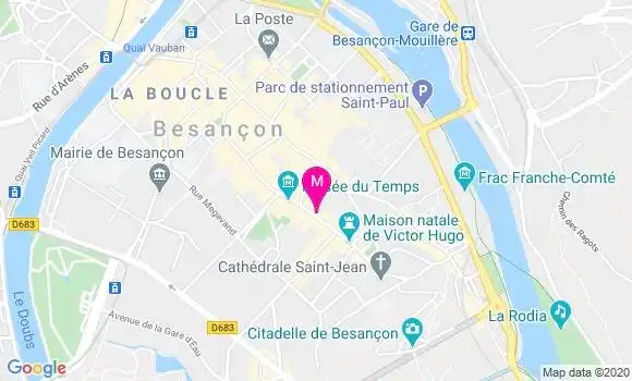 Localisation Dr Alexandra Truchot