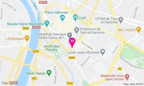 Localisation Dr Anne Launay