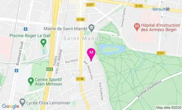 Localisation Dr Lionel Charbit
