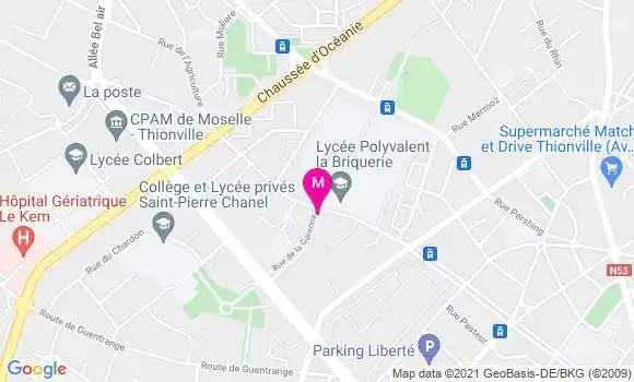 Localisation Dr Vincent Giblin